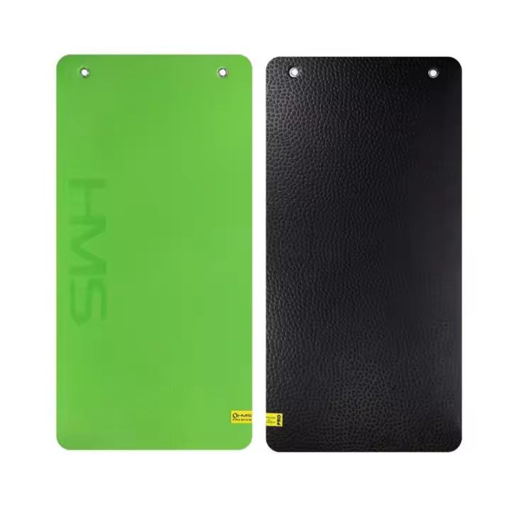 Colchoneta de fitness con agujeros verde HMS Premium MFK01 - 1