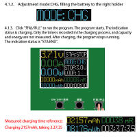 Testero De Batería 18650 Capacidad De Litio Módulo MAh MWh Detector Digital De Energía Tipo-C Para Dispositivos Electrónicos - details 19