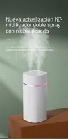 Humidificador De Escritorio Dual USB Pequeño Con Gran Volumen De Niebla Para El Hogar Y Coche Silencioso Y Portátil - details 0