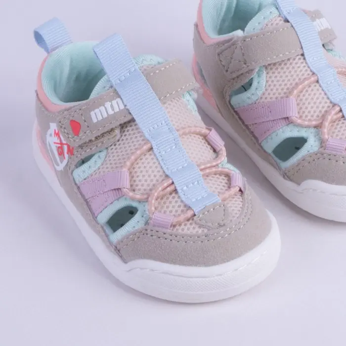 DEPORTIVO NIÑA MUSTANG GRIS 27070 - 1