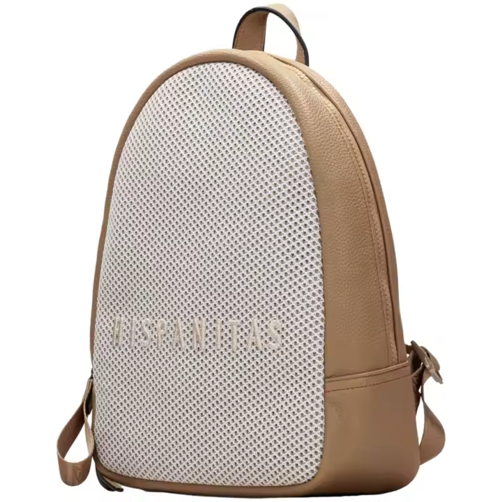 Mochila Hispanitas  para mujer en color beige - 1
