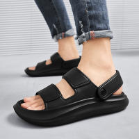 Sandalias De Verano Para Hombre EVA Plataforma Suave Zapatillas De Playa Casuales Comodidad Plataforma Diseñador Sandalias Slip-On PVC - details 6