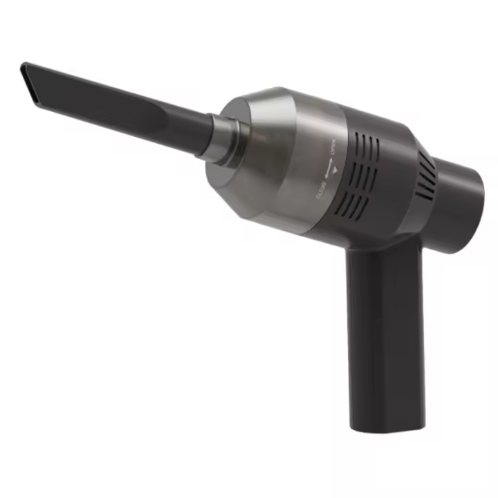 Ceniza Polvo Pelo para PC de escritorio para coche Aspirador de mano, portátil mini portátil de succión - 1