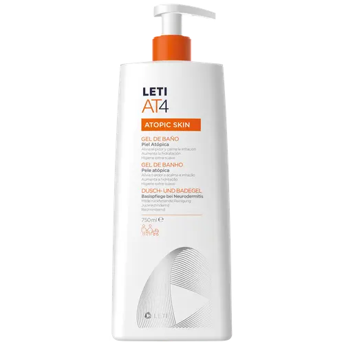 LETI AT4 Atopic Skin Gel Baño 750 ml - 1