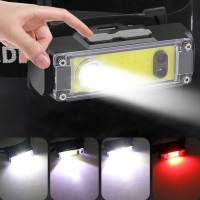Linterna Frontal LED Potente Con Sensor De Movimiento Para Pesca Recargable USB Torcha Impermeable 18650 Luz De Mano 10W - details 9