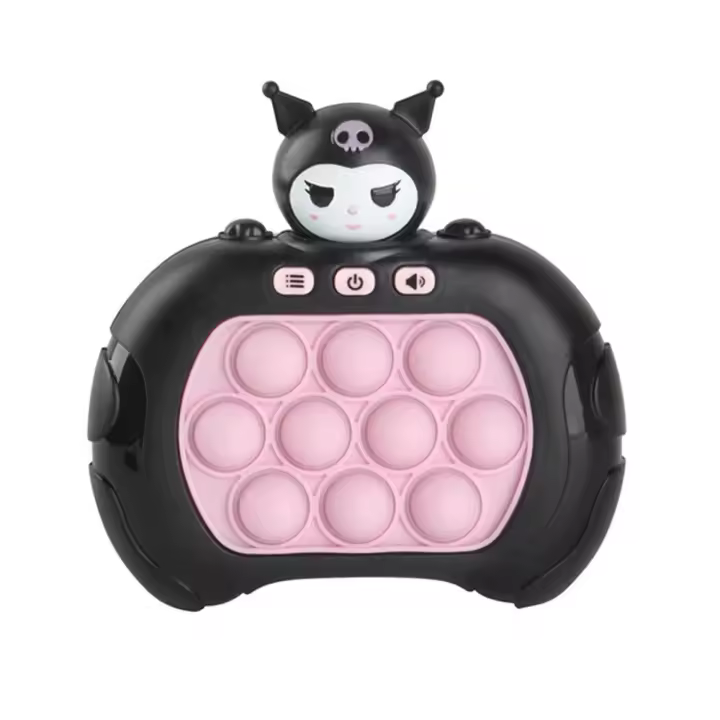 Juguete Sensorial De Fidget Sanrio Stitch Máquina De Juego Con Burbujas Para Niños Divertido Juego Whac-A-Mole Anti Estrés Regalos - 1