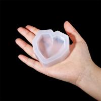Molde De Resina Epoxy 3D Para Velas En Forma De Corazón Geométrico Tamaño Pequeño Medio Grande Herramientas Para Manualidades DIY Decoración Del Hogar - details 4