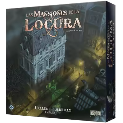 Las mansiones de la locura, expansión Calles de Arkham, Fantasy Flight Games - 1