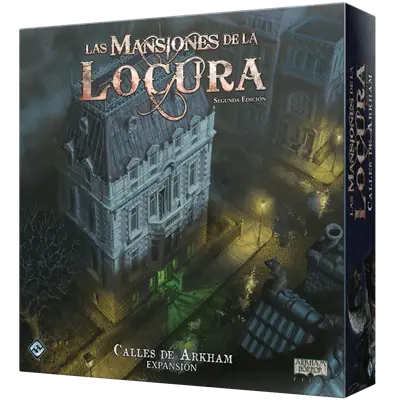 Las mansiones de la locura, expansión Calles de Arkham, Fantasy Flight Games - 1