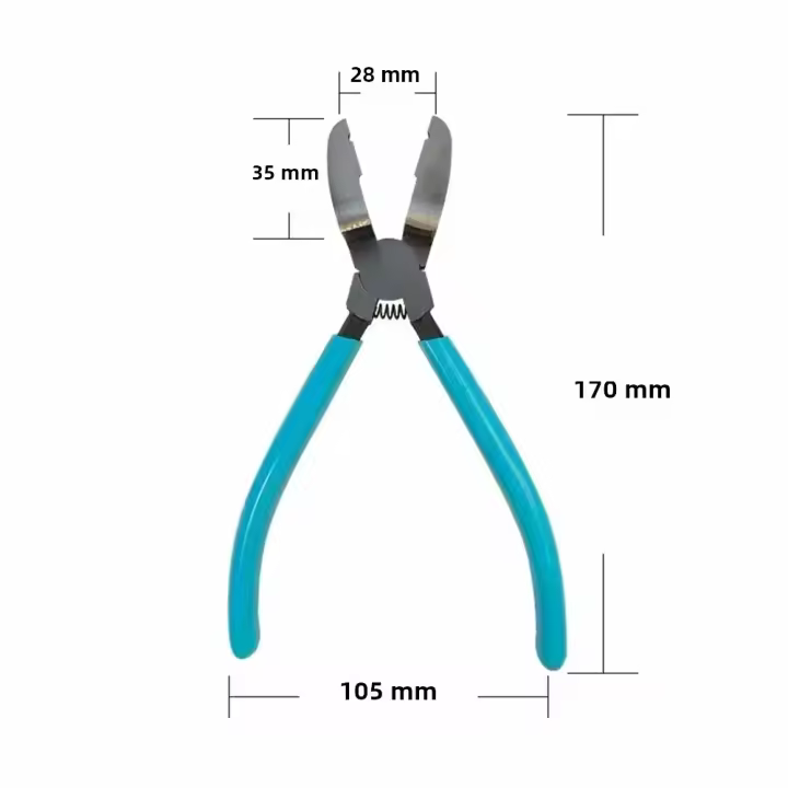 Alicates Diagonales Multifuncionales KRIOCY Carbon Steel Herramienta De Eliminación De Tornillos Y Desenredo De Cables Con Corte De Alambre Y Soldadura - 1