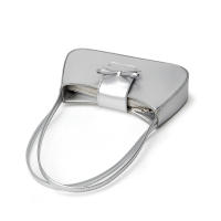 Bolso De Hombro PU Estilo Calle De Nueva York Con Bandeja Reflectante Impresión | Diseño Versátil Para Comunicación Y Fitness - details 8