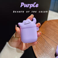 Funda De Silicona Para Airpods 1 2 3 4 Con Dibujos Animados Y Efecto 3D De Fantasma Cubierta Protectora Para Auriculares Inalámbricos Con Estuche De Carga Y Pluma - details 1