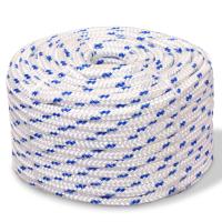 vidaXL Cuerda de barco polipropileno intenso 12 mm 50 m cuerda Color Blanco,  Azul,  Blanco y azul y mas - details 2