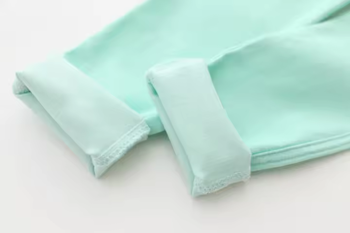 Pantalones De Niñas Moda Primavera Verano Colores Caramelo Pantalones De Lápiz Para Niños Niñas Coton Y Poliéster Talla Media - 1