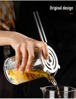700ml Barra Profesional Coctelera Cristal Vaso Para Whiskey Mezcla De Vino Bartender Herramienta De Mezcla Copas De Remolque - details 4