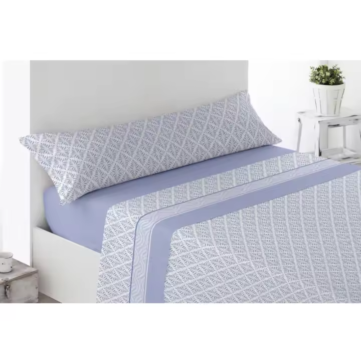 Juego de Sábana PIRINEO de invierno, 3 piezas diseño unisex estampado geométrico para camas de 90 cm 135 cm 150 cm y180 cm - 1