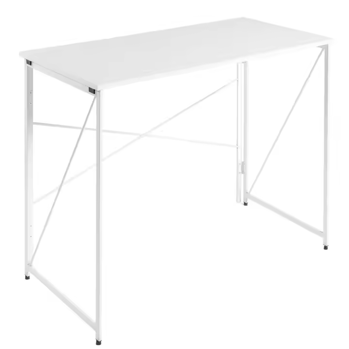 Mesa Escritorio Plegable Fed Oficina Blanco o Roble/Blanco - 1