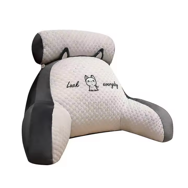Almohadas de Lectura para Cama respaldo soporte lumbar Brazo asiento cojín - 1