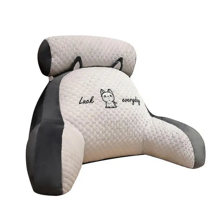 Almohadas de Lectura para Cama respaldo soporte lumbar Brazo asiento cojín - 1