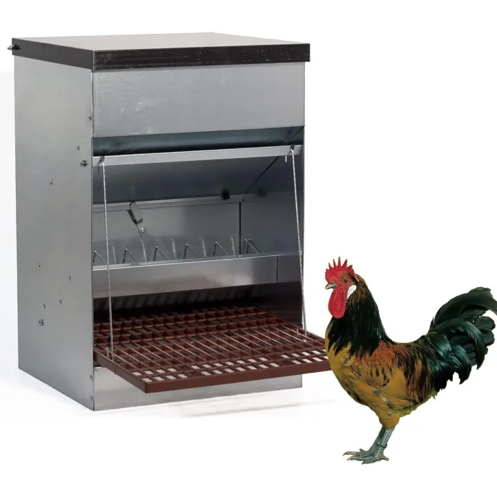 Tolva para Gallinas con Tapa Basculante Finca Casarejo - 1