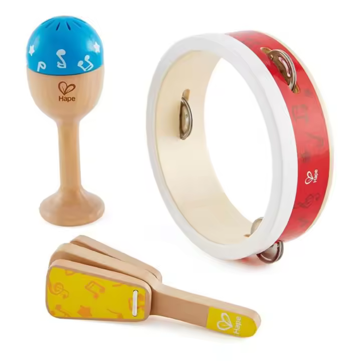 Set de Percusión Júnior para Estimular Bebés HAPE - Iníciate en la Música - 1