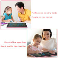 Tablet De Dibujo LCD Para Niñas 16 Pulgadas Tablero Mágico Negro Juguete Digital Grande Bloque De Notas Para Escribe Y Borrar - details 7