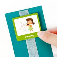 Tablero De Tiempo Visual Para Niños Ayuda No Verbal Para La Comunicación Y Planificación Diaria Juguete Educativo Temprano - details 9