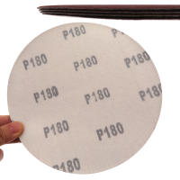 Pegatinas De Lijado De 5 Pulgadas 20/50/100 Piezas Hoja De Lijado De 125mm Para Placa De Nylon Herramientas Abrazaderas - details 4