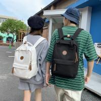 Mochila De Lona Retro Para Hombres Y Mujeres Estudiante Viaje Viaje De Negocios Mochila De Computadora Estilo Vintage Unisex - details 10