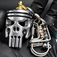 Colgante De Calavera Decorativa De Aleación Para Llavero Y Decoración De Mochila Regalo De Festividades Personalizable - details 5