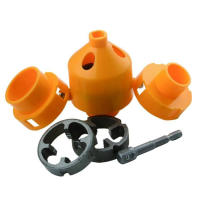 Kit De Torneador De Tubo PVC Con Herramientas De Mano Para Acero Aluminio Incluye Dientes De 1/2 Pulgada 3/4 Pulgada Y 1 Pulgada Set De Dientes Redondos Para Agua Y Placas - details 8