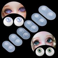 Molde De Silicona Para Ojos De Muñecas DIY Herramientas Creativas De Manualidades Accesorios Para Juguetes Medio Círculo De Sillíaco Reutilizable - details 0
