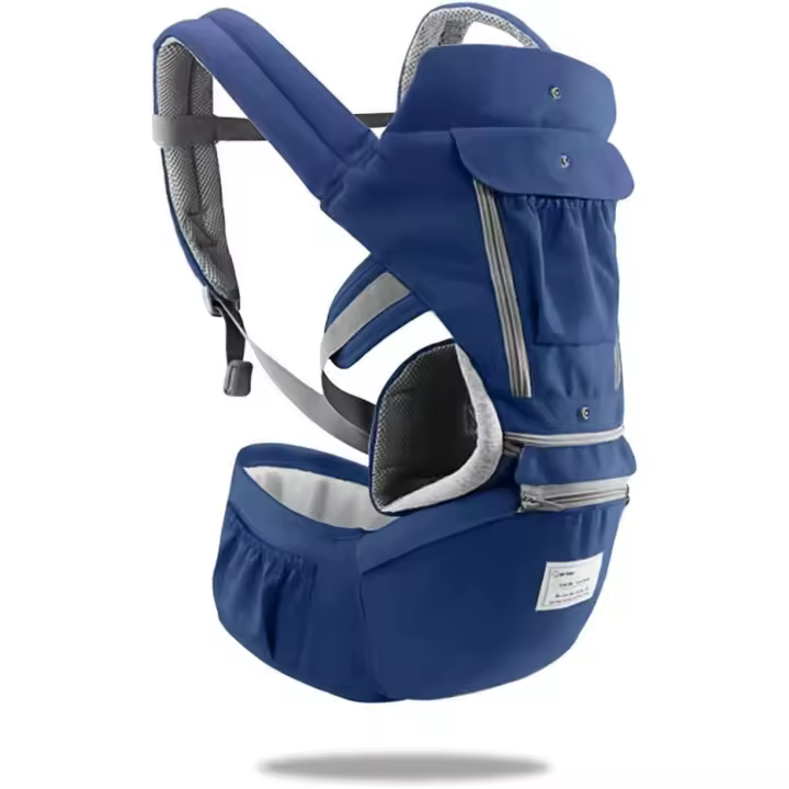 3 en 1 multimazón Hipseat Carrier, delantero y trasero, Algodón, ergonómico, fácil Mamá, advado al cinento de su hijo - 1
