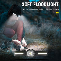 BORUiT GT20 Linterna Frontal LED De Sensor De Movimiento Mini Recargable Tipo-C Impermeable Con Memoria Para Camping - details 2