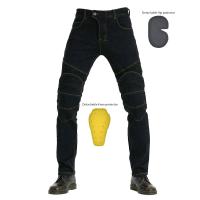 TK Pantalones de moto para hambres ovuiwen jeans protectores de equipamiento para ciclismo y motocross - details 0