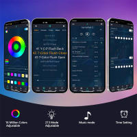 Lámpara De Ambiente 3D Nube Grande Iluminación Inteligente Con Control Remoto APP ThunderCloud Para Decoración De Habitaciones Esports Y DIY - details 4