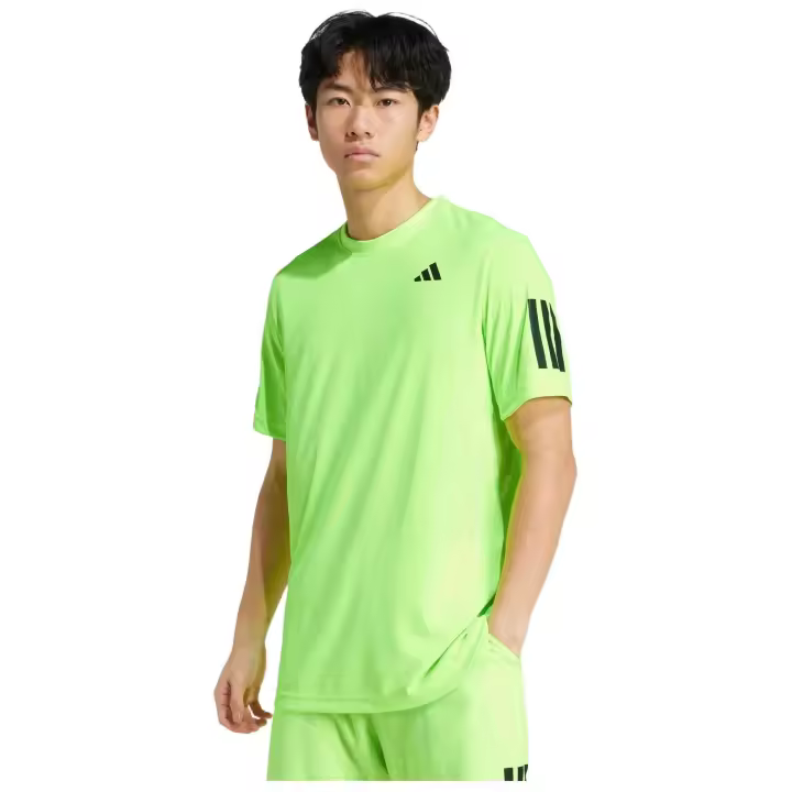 Camiseta de Manga Corta Adidas Club para hombre en color verde - 1