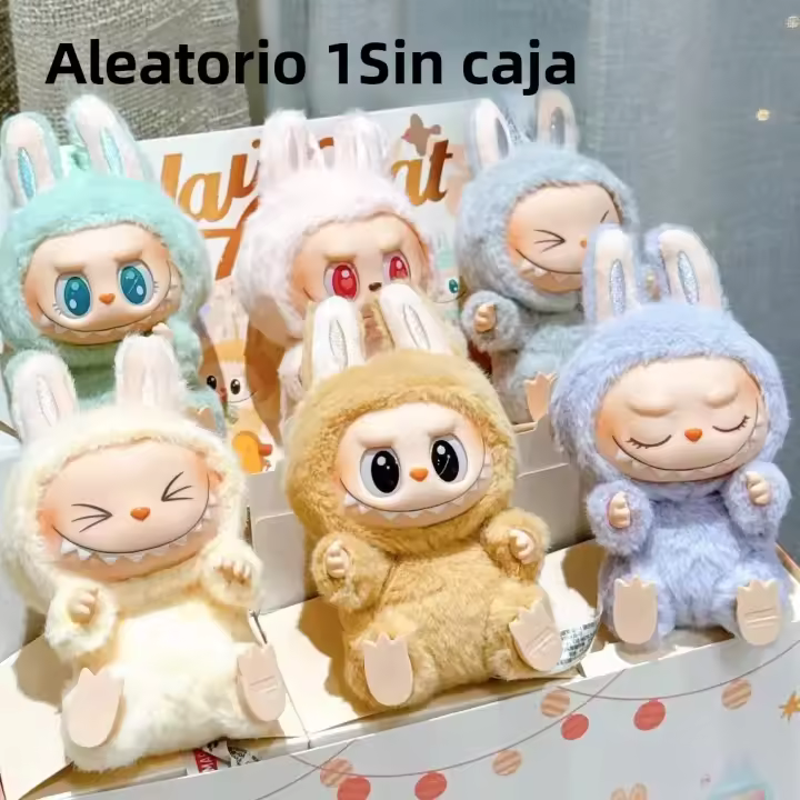 Macaron Vinilo Figura De Peluche Labubu Corazón Beat Party II Caja Sorpresa Blind Box Para Adultos Recomendado Desde 14 Años - 1