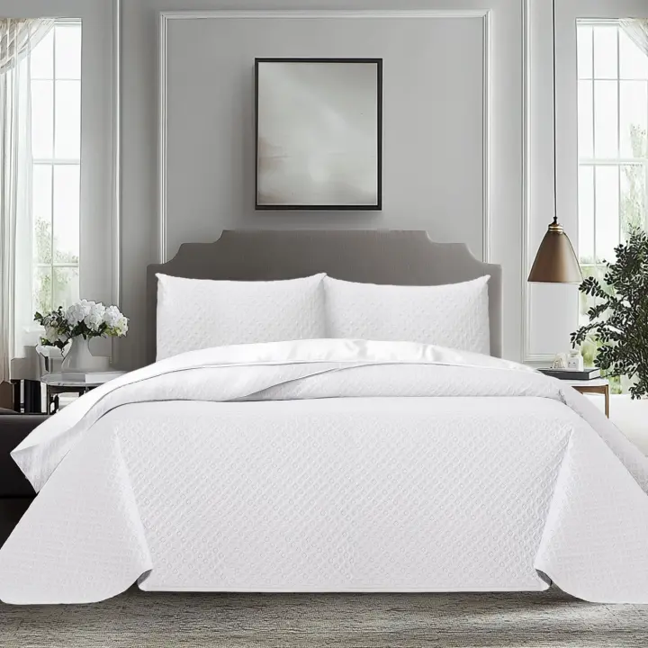 Colcha bouti para Verano y Entretiempo - Colcha ，Colcha Cubre Cama 100% Poliester, Suave y Transpirable. - 1
