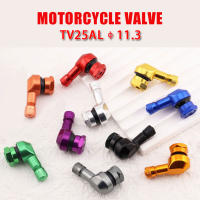 1PCS Válvula De Tubo De Neumático Para Rueda De Motocicleta Accesorios De Bicicleta Eléctrica Pieza De Rueda De Motocicleta Elbowed 90 Grados - details 3