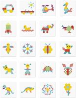 Puzzle magnético geometria - Janod J02586 JU02586 JANOD - details 0