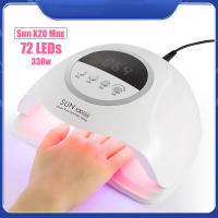Lámpara LED UV SUN X20 MAX 330W Para Manicura Secado De Polvo De Gel Con Pantalla Táctil Grande Herramienta Secadora De Uñas Profesional - details 0