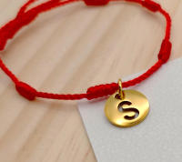 Cotigo-pulsera Roja 7 Nudos Amuleto Hilo Rojo Pulsera Parejas Pulsera Amistad 28cm - details 8