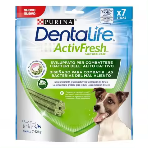 Purina Dentalife ActivFresh para Perros S - 6 x 115 gr - 1