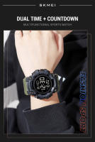 Reloj Deportivo SKMEI Con Pantalla LED Y Luz De Escritorio Para Hombres Resistente Al Agua 5Bar Reloj De Pulsera Digital Con Cuenta Regresiva Y Luz Retroiluminada - details 4