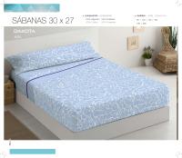 Juego de Sábanas Adulto 50% Algodón y 50% Poliéster - 3 piezas (Cama 90,105,135,150) - Fabricado en España - details 1