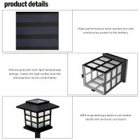 8 Pack Luces Solares Para Jardín Impermeables Decorativas Para Paisaje Patio Camino De Acceso Iluminación De Escenario Solar - details 12