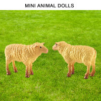 Modelos Miniatura De Animales Muebles Pollo Pato Ganso Vaca Estatua Educativa Juego De Juguetes Para Jardín SandBox Decoración De Hogar - details 4