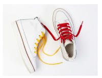 Par De Cordones Planos Clásicos Para Zapatillas Moda Accesorios De Zapatos Longitud 100/120/140/160/180CM Polyester - details 11