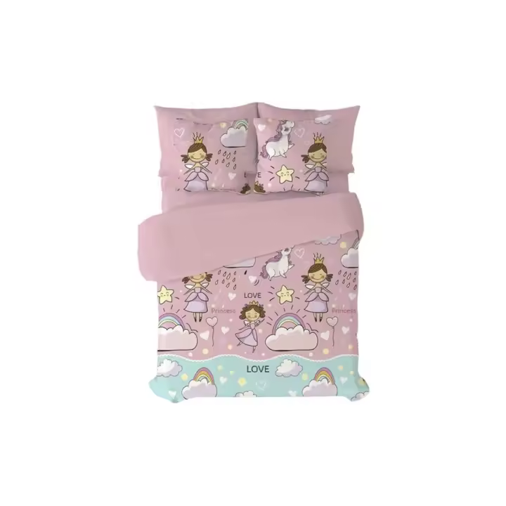 Juego de funda nórdica Pierre Cardin Morgana Rosa Cama de 90 3 Piezas - 1